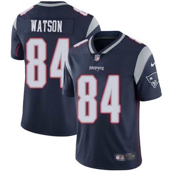 Nike Patriots #84 Benjamin Watson Navy Blue Team Color Men's Stitched NFL Vapor Untouchable Limited Jersey