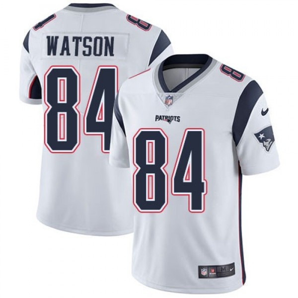 Nike Patriots #84 Benjamin Watson White Men's Stitched NFL Vapor Untouchable Limited Jersey