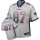 Nike Patriots #87 Rob Gronkowski Grey Men's Stitched NFL Elite Drift Fashion Jersey