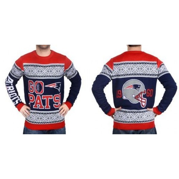 Nike Patriots Men's Ugly Sweater_1