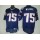 Patriots #75 Vince Wilfork Dark Blue Stitched NFL Jersey