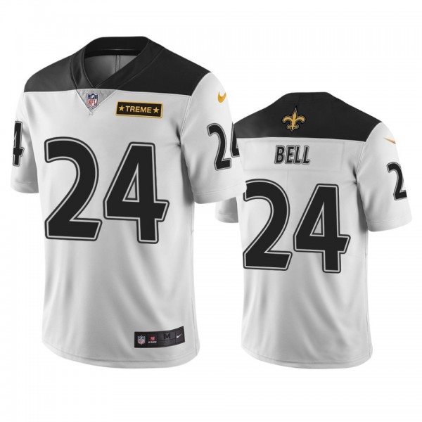 New Orleans Saints #24 Vonn Bell White Vapor Limited City Edition NFL Jersey