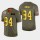 New Orleans Saints #94 Cameron Jordan Men's Nike Olive Gold 2019 Salute to Service Limited NFL 100 Jersey