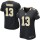 Women's Saints #13 Michael Thomas Black Team Color Stitched NFL Elite Jersey