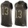 Nike Saints #13 Michael Thomas Green Men's Stitched NFL Limited Salute To Service Tank Top Jersey