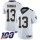 Nike Saints #13 Michael Thomas White Men's Stitched NFL 100th Season Vapor Limited Jersey