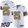 Nike Saints #25 Eli Apple White Men's Stitched NFL Limited Rush 100th Season Jersey