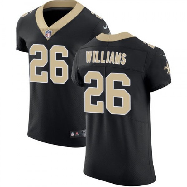 Nike Saints #26 P.J. Williams Black Team Color Men's Stitched NFL Vapor Untouchable Elite Jersey