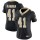Women's Saints #41 Alvin Kamara Black Team Color Stitched NFL Vapor Untouchable Limited Jersey
