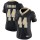 Women's Saints #44 Hau'oli Kikaha Black Team Color Stitched NFL Vapor Untouchable Limited Jersey