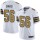 Nike Saints #56 DeMario Davis White Men's Stitched NFL Limited Rush Jersey