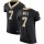 Nike Saints #7 Taysom Hill Black Team Color Men's Stitched NFL Vapor Untouchable Elite Jersey