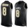 Nike Saints #8 Archie Manning Black Team Color Men's Stitched NFL Limited Tank Top Jersey