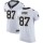 Nike Saints #87 Jared Cook White Men's Stitched NFL Vapor Untouchable Elite Jersey