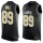 Nike Saints #89 Josh Hill Black Team Color Men's Stitched NFL Limited Tank Top Jersey