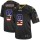 Nike Saints #9 Drew Brees Black Men's Stitched NFL Elite USA Flag Fashion Jersey