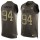 Nike Saints #94 Cameron Jordan Green Men's Stitched NFL Limited Salute To Service Tank Top Jersey