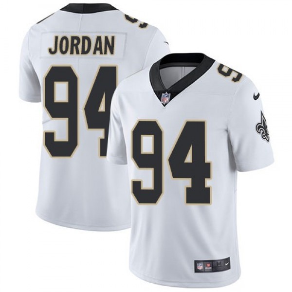 Nike Saints #94 Cameron Jordan White Men's Stitched NFL Vapor Untouchable Limited Jersey