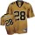Saints #28 Mark Ingram Gold Stitched NFL Jersey