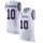 Nike Giants #10 Eli Manning White Men's Stitched NFL Limited Rush Tank Top Jersey