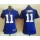 Women's Giants #11 Phil Simms Royal Blue Team Color Stitched NFL Elite Jersey