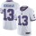 Nike Giants #13 Odell Beckham Jr White Men's Stitched NFL Limited Rush Jersey