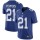 Nike Giants #21 Jabrill Peppers Royal Blue Team Color Men's Stitched NFL Vapor Untouchable Limited Jersey