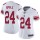 Women's Giants #24 Eli Apple White Stitched NFL Vapor Untouchable Limited Jersey