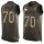 Nike Giants #70 Kevin Zeitler Green Men's Stitched NFL Limited Salute To Service Tank Top Jersey