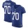 Nike Giants #70 Kevin Zeitler Royal Blue Team Color Men's Stitched NFL Vapor Untouchable Elite Jersey