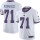 Nike Giants #71 Will Hernandez White Men's Stitched NFL Limited Rush Jersey