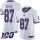 Nike Giants #87 Sterling Shepard White Men's Stitched NFL Limited Rush 100th Season Jersey