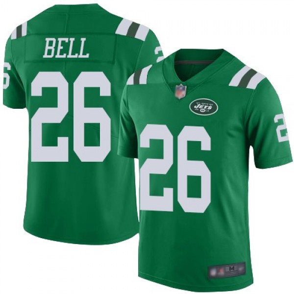 Nike Jets #26 Le'Veon Bell Green Men's Stitched NFL Limited Rush Jersey