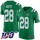 Nike Jets #28 Curtis Martin Green Men's Stitched NFL Limited Rush 100th Season Jersey