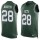Nike Jets #28 Curtis Martin Green Team Color Men's Stitched NFL Limited Tank Top Jersey