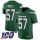 Nike Jets #57 C.J. Mosley Green Team Color Men's Stitched NFL 100th Season Vapor Limited Jersey