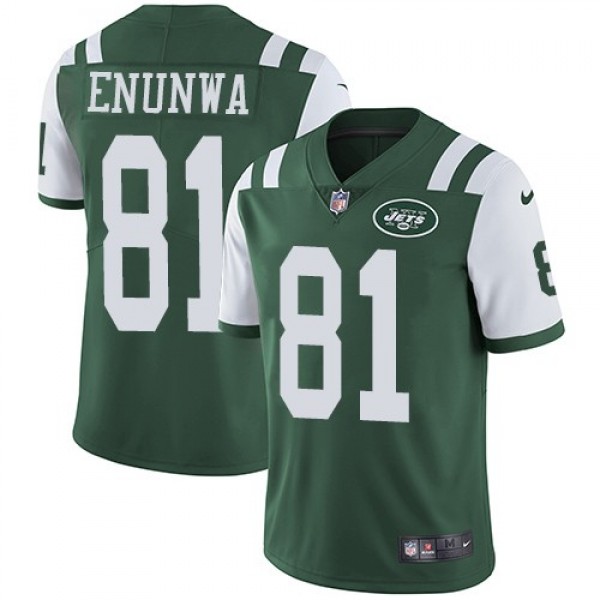 Nike Jets #81 Quincy Enunwa Green Team Color Men's Stitched NFL Vapor Untouchable Limited Jersey