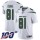 Nike Jets #81 Quincy Enunwa White Men's Stitched NFL 100th Season Vapor Limited Jersey