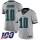Nike Eagles #10 DeSean Jackson Silver Men's Stitched NFL Limited Inverted Legend 100th Season Jersey