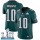 Nike Eagles #10 Mack Hollins Midnight Green Team Color Super Bowl LII Men's Stitched NFL Vapor Untouchable Limited Jersey