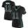 Women's Eagles #11 Carson Wentz Black Alternate Stitched NFL Elite Drift Jersey