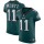 Nike Eagles #11 Carson Wentz Midnight Green Team Color Men's Stitched NFL Vapor Untouchable Elite Jersey