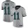 Nike Eagles #11 Carson Wentz Silver Men's Stitched NFL Limited Inverted Legend Jersey