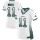 Women's Eagles #11 Carson Wentz White Stitched NFL Elite Drift Jersey