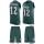 Nike Eagles #12 Randall Cunningham Midnight Green Team Color Men's Stitched NFL Limited Tank Top Suit Jersey