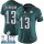 Women's Eagles #13 Nelson Agholor Midnight Green Team Color Super Bowl LII Stitched NFL Vapor Untouchable Limited Jersey