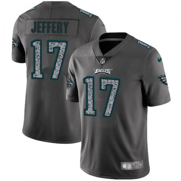 Nike Eagles #17 Alshon Jeffery Gray Static Men's Stitched NFL Vapor Untouchable Limited Jersey