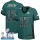 Women's Eagles #17 Alshon Jeffery Midnight Green Team Color Super Bowl LII Stitched NFL Elite Drift Jersey