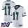 Nike Eagles #17 Alshon Jeffery White Men's Stitched NFL 100th Season Vapor Limited Jersey