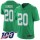 Nike Eagles #20 Brian Dawkins Green Men's Stitched NFL Limited Rush 100th Season Jersey